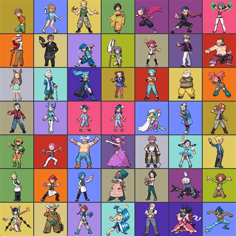 all pokemon gym leaders.